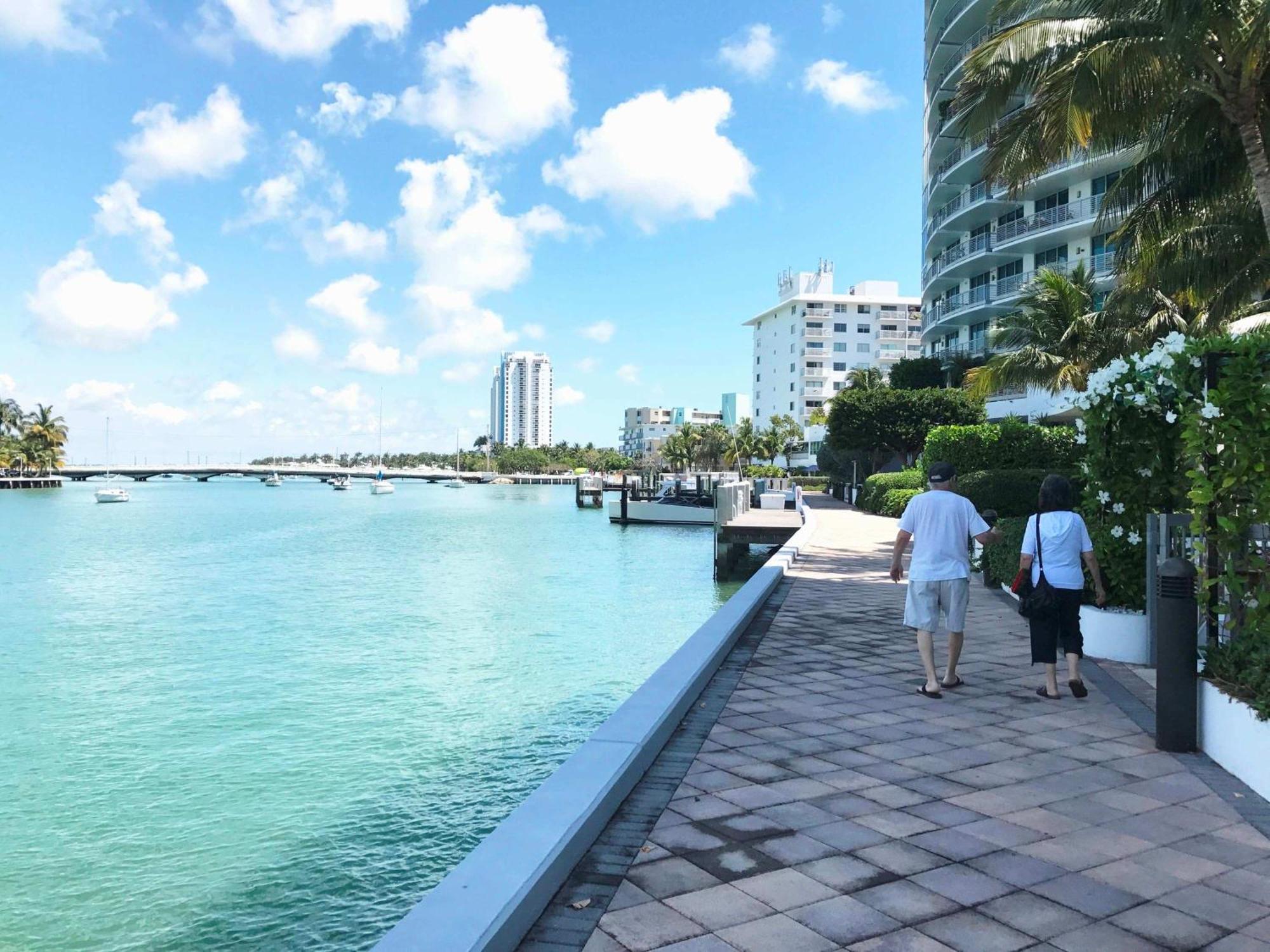 South Beach 2 Bedroom Family & Pet Friendly Apartment With Balcony & Free Parking Miami Beach Luaran gambar